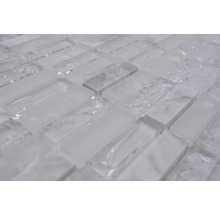 Glasmosaik mit Naturstein XIC S1211 weiß 32,2x31 cm-thumb-9