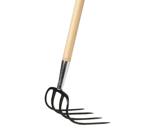 Gartenkralle mit Holzgriff