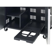 Grillunterschrank mit Regalböden und Auszug