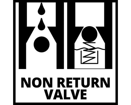 Rückschlagventil Symbol