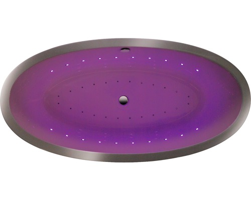 Ovaler Whirlpool mit LED-Beleuchtung