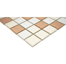 Mosaikfliesen in quadratischer Form