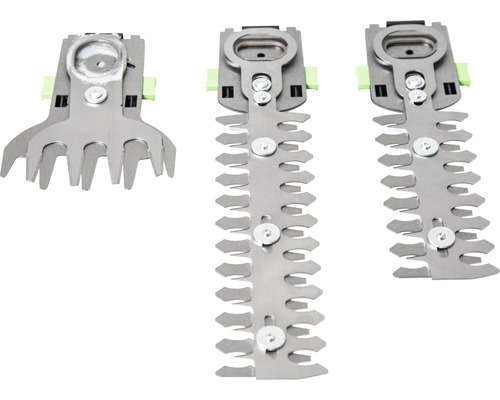 Drei Grasscherenmesser für Grasschere