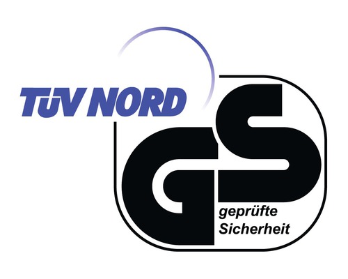 TÜV Nord Logo mit Geprüfte Sicherheit Siegel