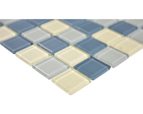 Mosaikfliese aus Glas