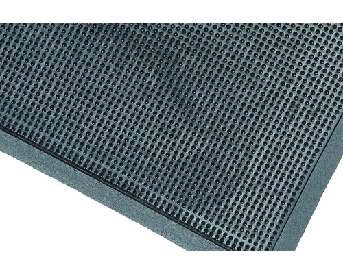 Fußmatte, Gummi, Rusty 60 x 40cm (schwarz) - BAUAKTIV Discount Baumarkt