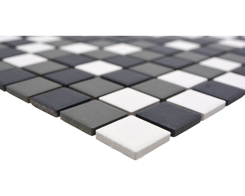 Mosaikfliese aus Keramik in quadratischer Form