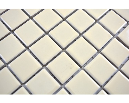Quadratische Mosaikfliesen, Detailansicht
