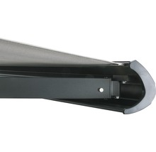 SOLUNA Kassettenmarkise Exclusiv 2x1,5 Stoff Dessin 320923 Gestell RAL 7016 anthrazitgrau Antrieb rechts inkl. Motor und Wandschalter-thumb-10