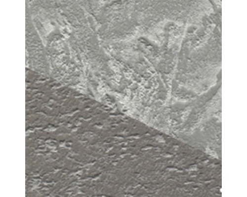 Nahaufnahme einer grauen Bodenfliese mit strukturierter Oberfläche