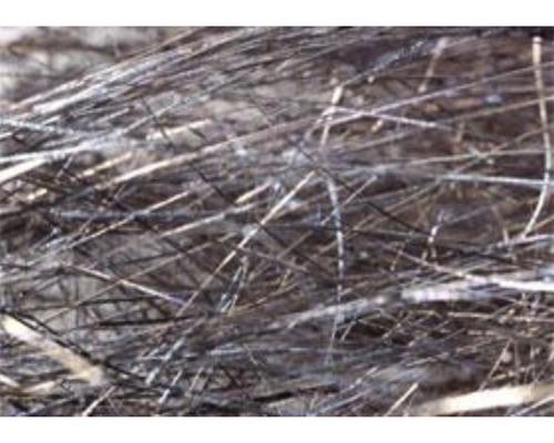 Nahaufnahme von Drahtwolle