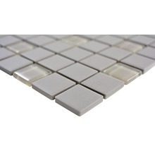 Keramikmosaik CU G100 32,7x30,2 cm grau