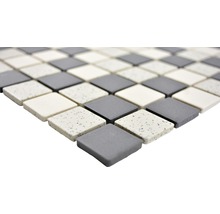 Mosaikfliesen aus Keramik mit quadratischem Muster
