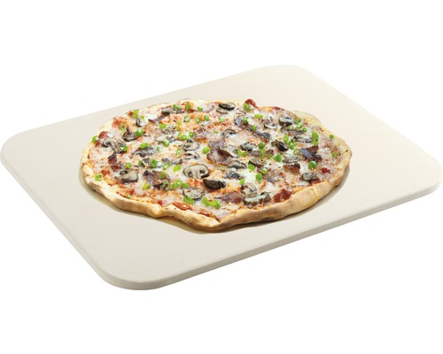 Pizza auf Pizzastein