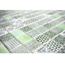 Glasmosaik Patch 60 31,5x31,5 cm grün-thumb-8