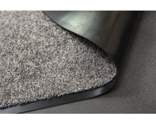 Fußmatte mit Flor und Gummirücken