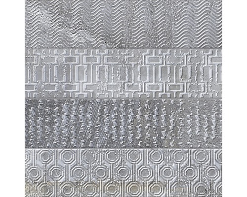 Dekorative Wandfliese mit verschiedenen Mustern