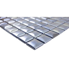 Glasmosaik Sandy 28 31,5x31,5 cm schwarz