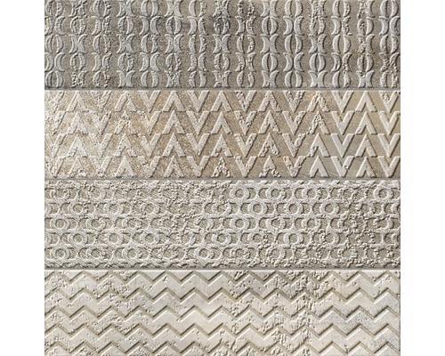 Dekorative Wandfliese mit geometrischen Mustern