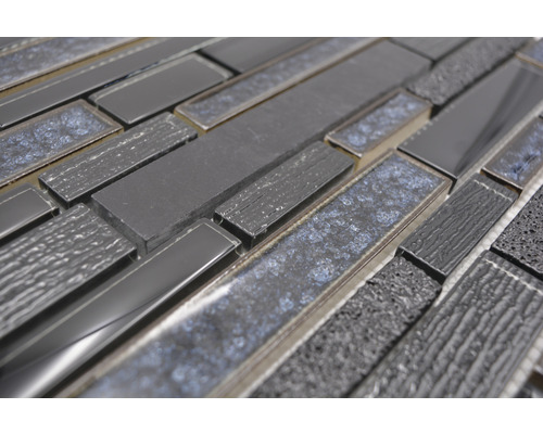 Mosaikfliesen aus Glas und Stein