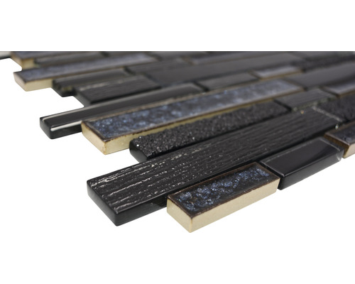 Mosaikfliese mit rechteckigen, schmalen Elementen