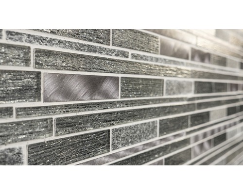 Nahaufnahme von Mosaikfliesen für Wandverkleidung