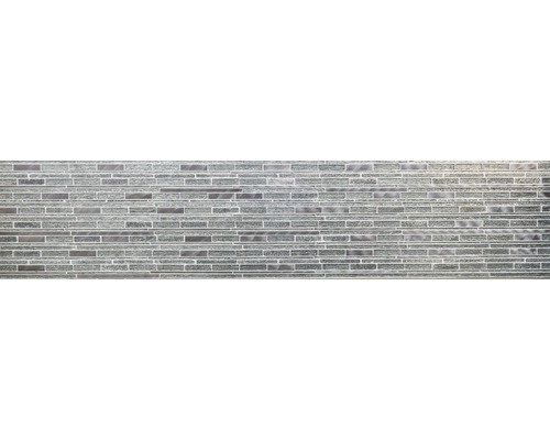 Mosaikfliese mit horizontalen, rechteckigen Elementen