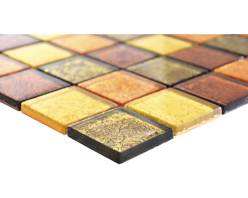 Mosaikfliesen in quadratischer Form für den Innenbereich
