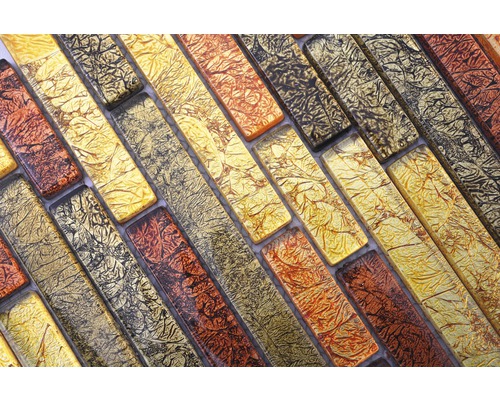 Mosaikfliesen mit rechteckigem Muster