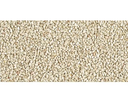 Steinteppich-Set 1 m² Ravello Fein Beige Innenbereich - Wand Nahaufnahme von Zierkies