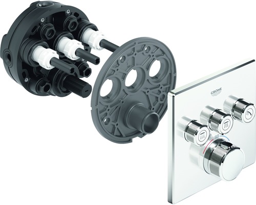 Grohe Unterputz-Thermostatbatterie mit mehreren Ausgängen