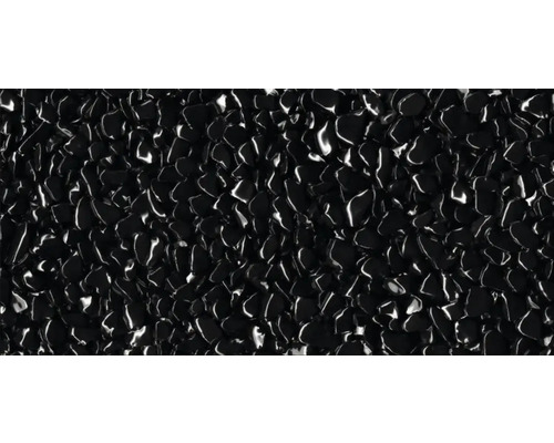Steinteppich-Set 1 m² Ravello Groß Schwarz Außenbereich - Boden Schwarzes Ziersplitt