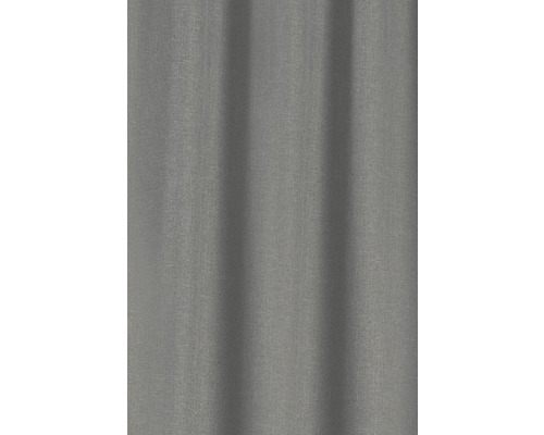 Grauer Vorhang mit Textilstruktur
