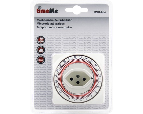 Mechanische Zeitschaltuhr im Blisterpack