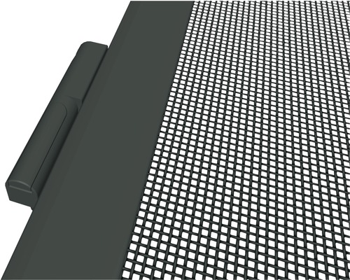 Detailansicht eines Metallgitterrosts
