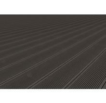 Konsta WPC Terrassendiele Futura graubraun gebürstet 26x145x4000 mm-thumb-2