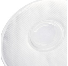 Runder Staubsaugerfilter aus Stoff