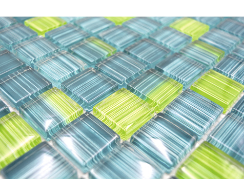 Mosaikfliesen aus Glas, quadratisch