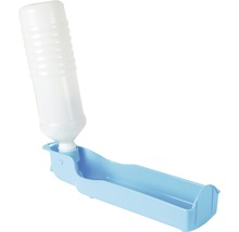 Trinkbrunnen für Haustiere mit Wasserflasche