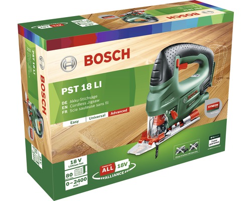 Bosch PST 18 LI Akku-Stichsäge im Karton