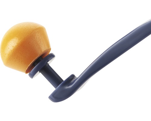 Pinselreinigungswerkzeug mit Schwamm und Griff