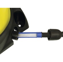 Detailaufnahme eines Gartenpumpenfilters