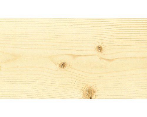 Holzbrett mit Maserung und Astlöchern