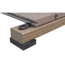 Terraflex Abstandhalter 9 mm für Holz-Unterkonstruktion mit Edelstahlschraube C1 5x50 mm 1 Pack = 120 Stück-thumb-3