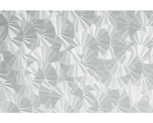 d-c-fix® Glasdekorfolie selbstklebend transparent geprägt Eis 45x200 Dekorfolie mit Muster aus Kreisen und Segmenten