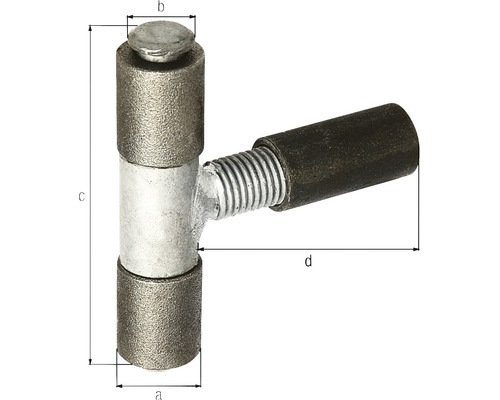 T-Band Türangel mit Maßangaben