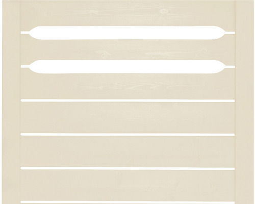 Holztür mit Lichtausschnitten