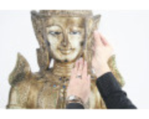 Dekorative Buddha Statue mit Hand