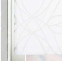 Soluna Tageslichtrollo D1, Ornament weiß, 60x190 cm-thumb-2