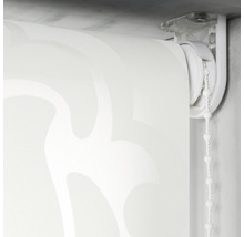 Aufrollbares Fensterrollo mit Kettenzug